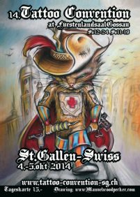 14th annual tattoo-convention in St.Gallen