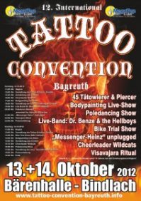 12 th Bayreuth tattoo convention