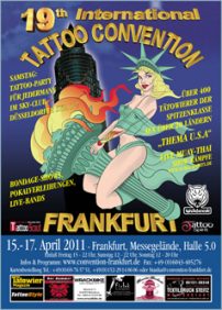 19th international tattoo convention in Frankfurt